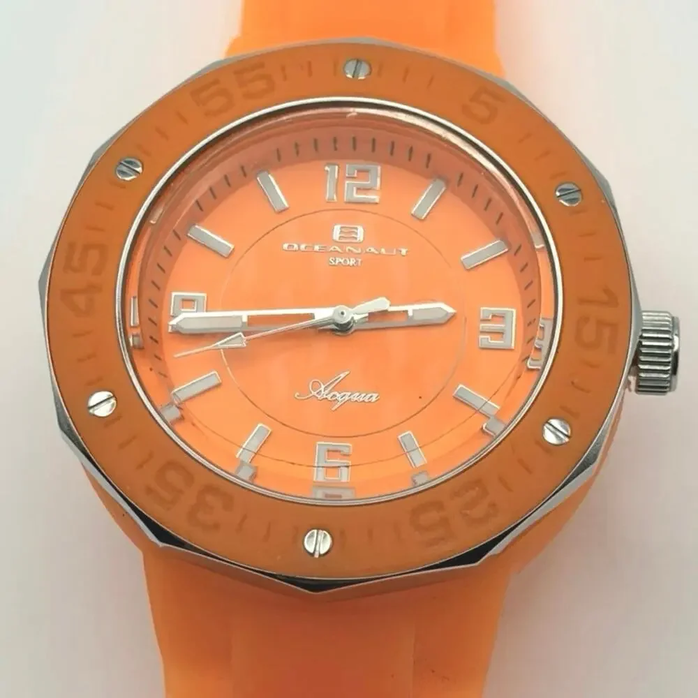 Orange OceanAut Men’s Watch